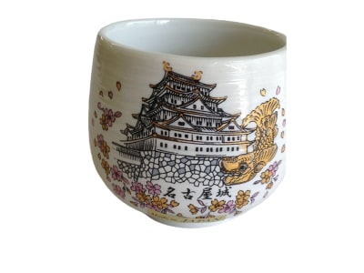 湯呑セット　城と御殿