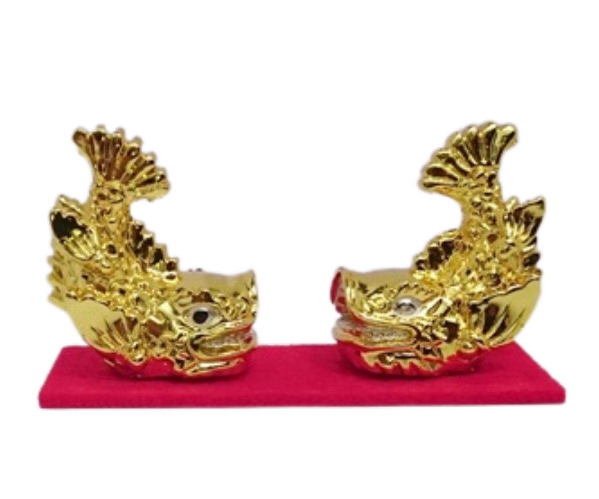 夫婦置物 金鯱小