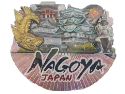 木製エッチングマグネット 名古屋 