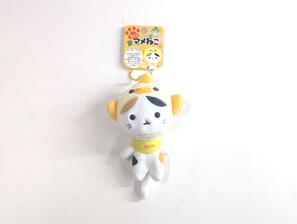 旅するマメねこ×ぴよりんマスコット