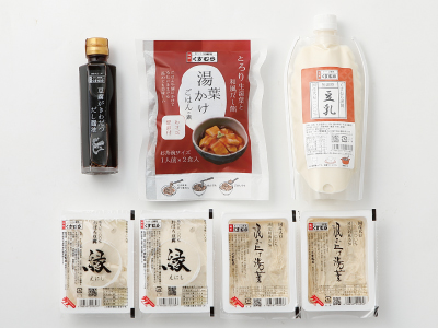 【火・木・土限定製造・出荷】縁を味わうおぼろ豆腐と湯葉の詰合せ